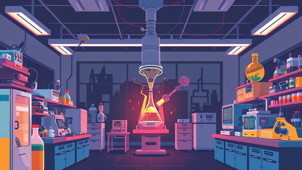 AI 시대, 대학 전기료 폭탄 현실 (cartoon 스타일)