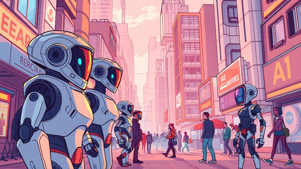 휴머노이드 로봇이란? (cartoon 스타일)