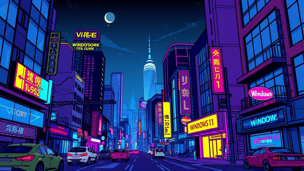 윈도우10, 계속 쓰는 방법은? (cartoon 스타일)