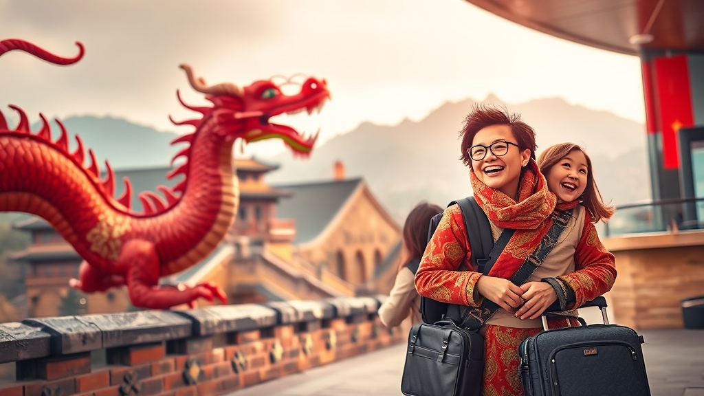 중국 여행 시 알아둘 포인트 (realistic 스타일)