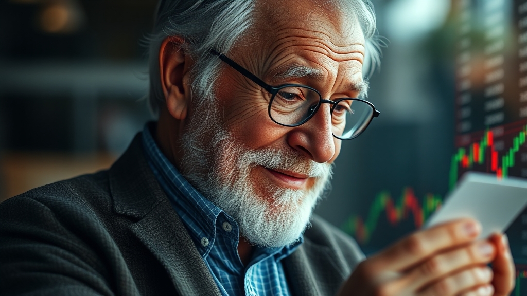 워런 버핏의 유산 (realistic 스타일)